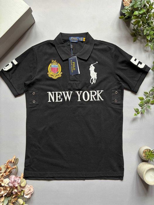 Футболка Polo Ralph Lauren нью йорк (S-XL)