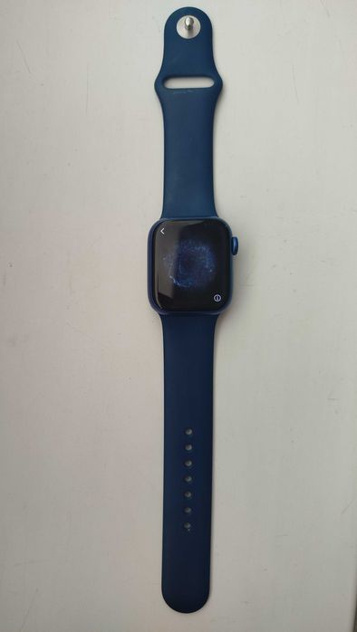 Apple Watch Series 7 GPS 41 mm Niebieski + ładowarka