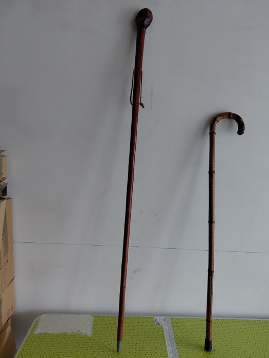 Cajado e bengala Vintage