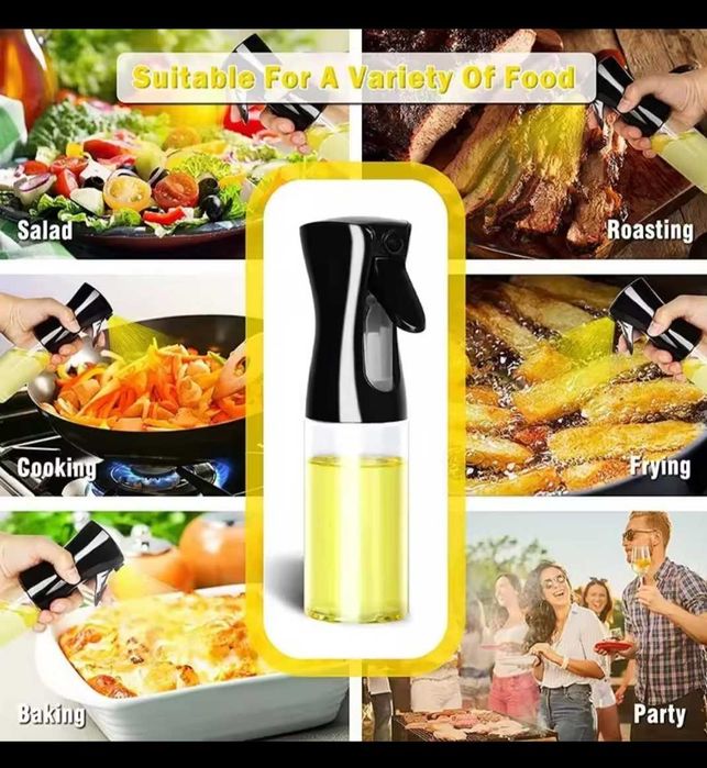 Butelka-Spray Do Oieju 200 ml równomierne dozowanie.