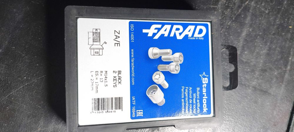 Śruby antykradzieżowe Audi VW Seat Skoda