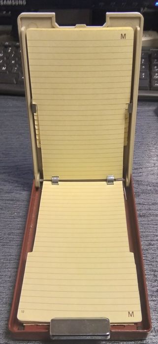 Notatnik telefoniczny Kemba automat Vintage Prl