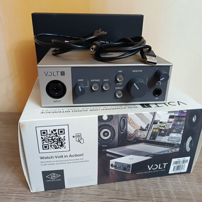 Аудиоинтерфейс Universal Audio Volt 1 звуковая карта
