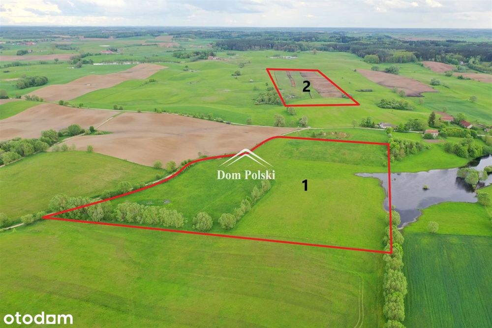 Działki 4,2 ha / 8,1 ha Mazury Garbate - Barany - Widok 3