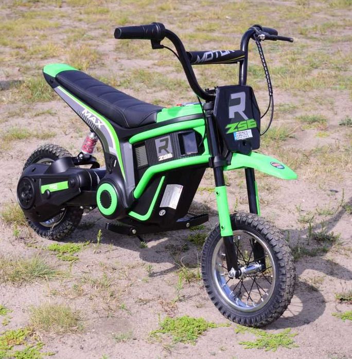 Autko motorek WIELKI MOTOR CROSSOWY na akumulator dla dzieci jeździk