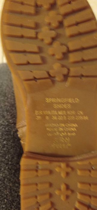 Botas novas Springfield NR 36