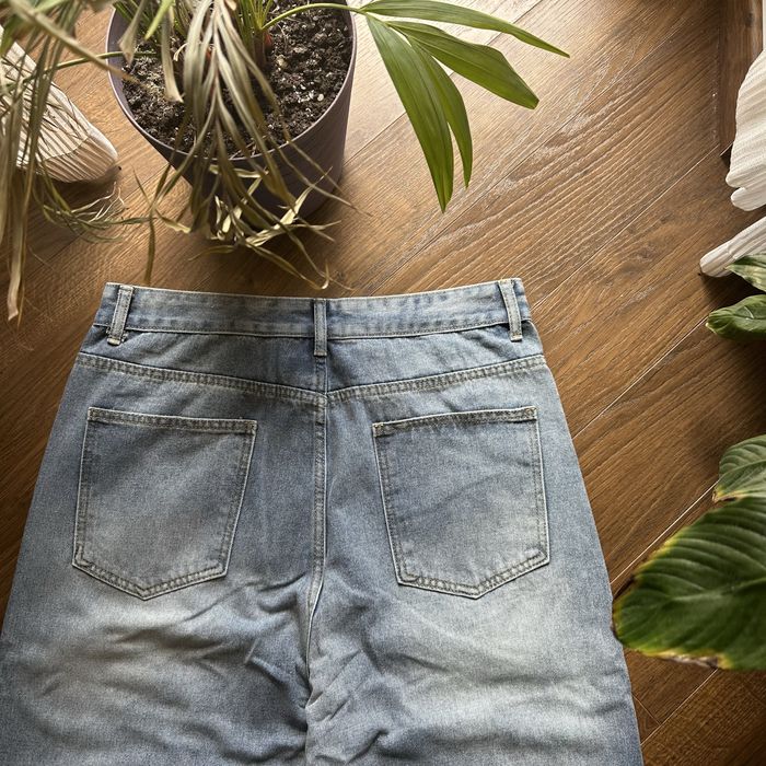 Baggy Wide Opium Archive Blue Jeans Racer Balenci Straight Jaded London Прямі Опіум Дуже Широкі Сині Джинси Skater Sk8 Y2k Широкие Архив Синие Джинсы