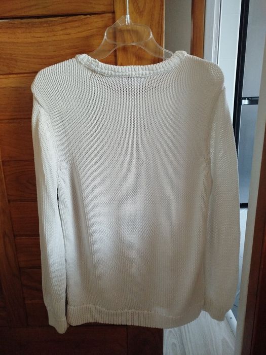 Sweter damski biały
