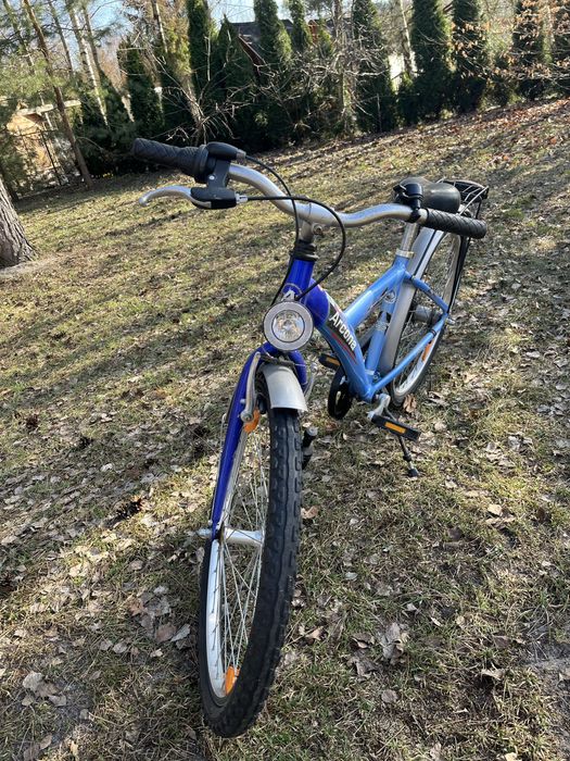 Rower 24 cale niebieski