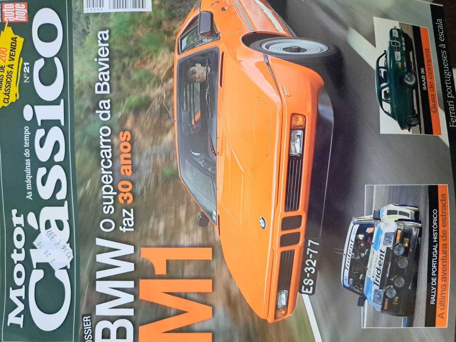 Lote primeiros números Revistas "Motor Clássico"