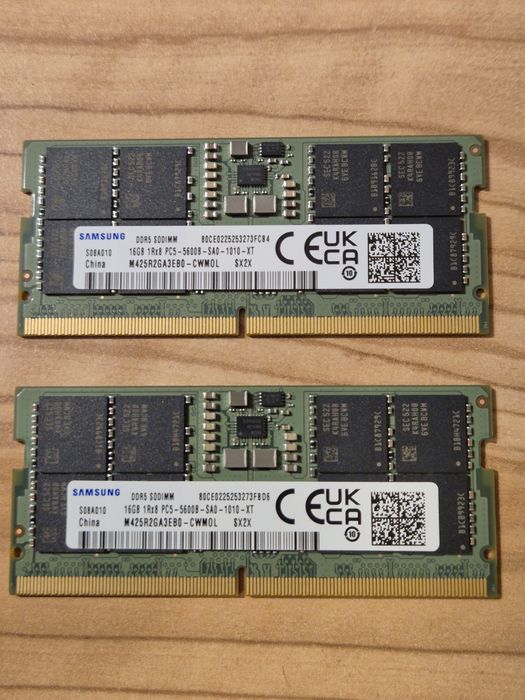 Pamięć RAM SODIMM DDR5 SAMSUNG 5600MT/s CL46 2x16GB (32GB) Kraków