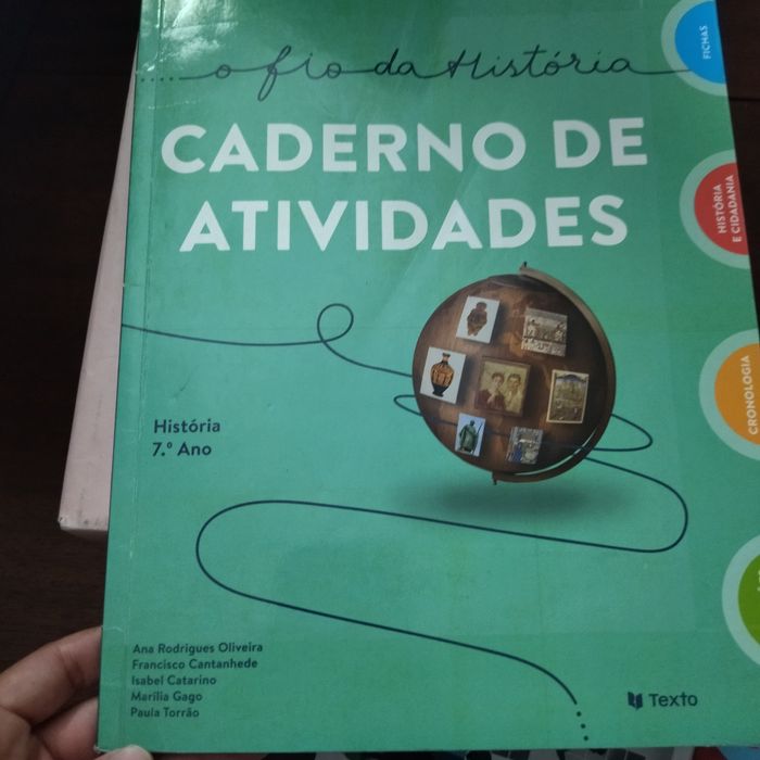 4 Livros de fichas 7° ano