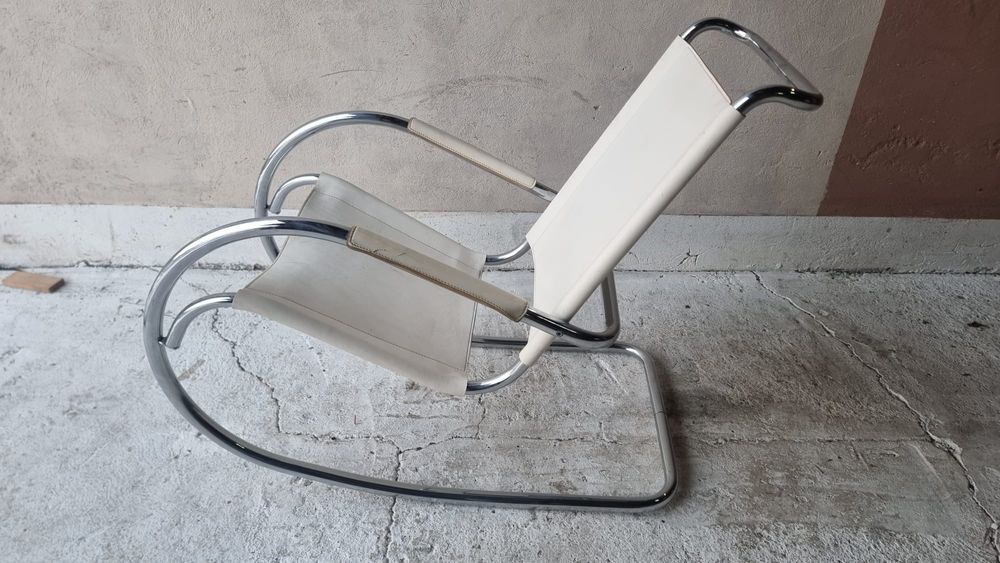 Włoski Fotel bujany Fasem Bauhaus