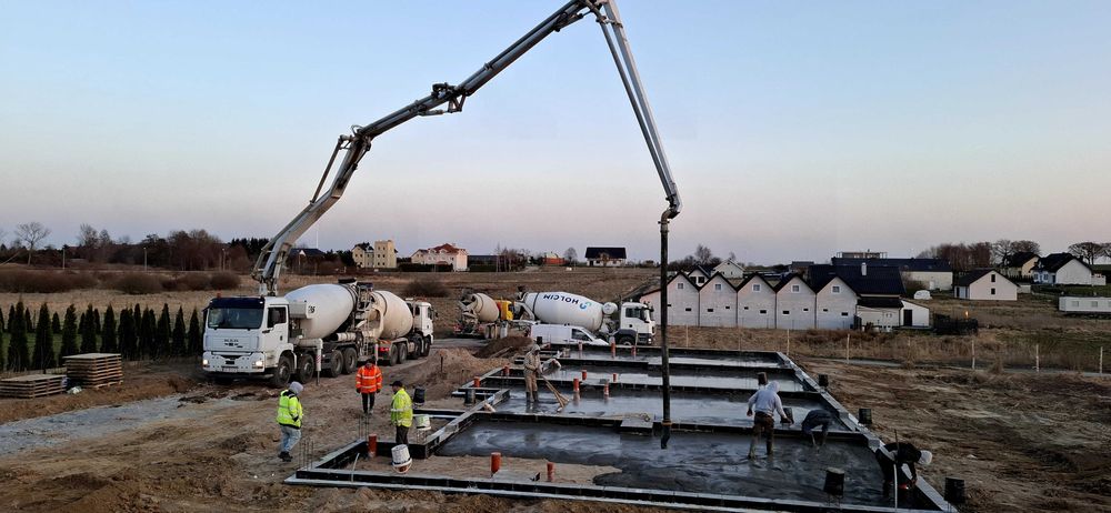 Beton towarowy - sprzedaż, transport, pompowanie