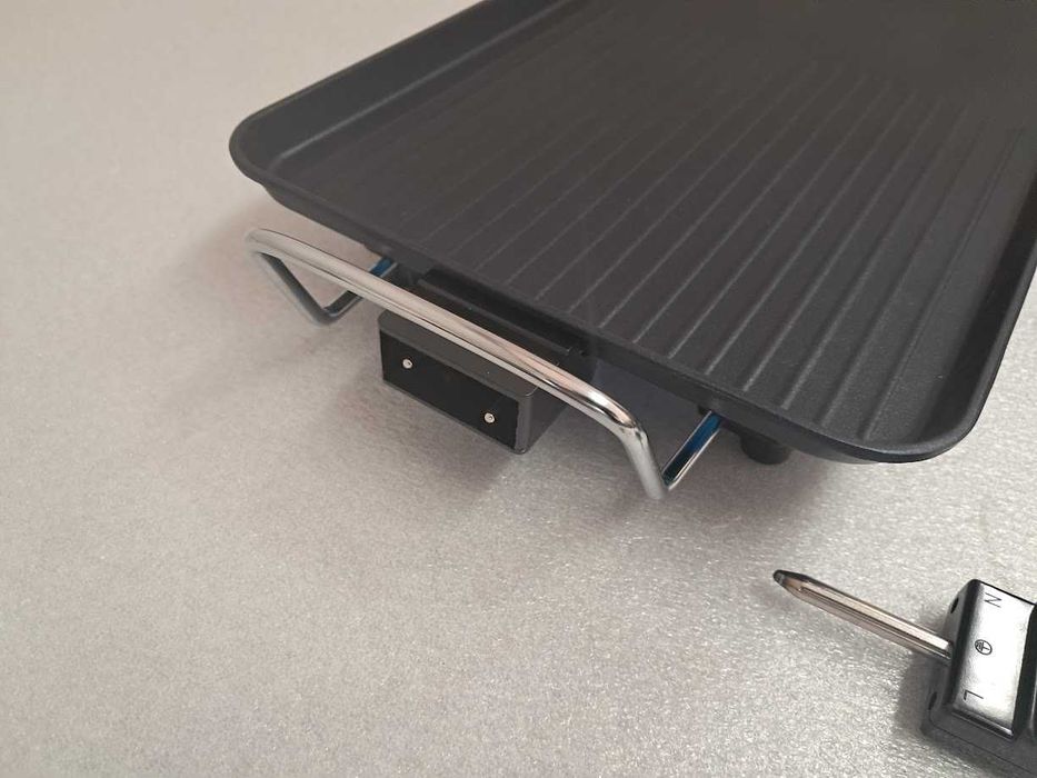 Grill elektryczny 1500 W nieprzywierający Termostat Tacka na tłuszcz