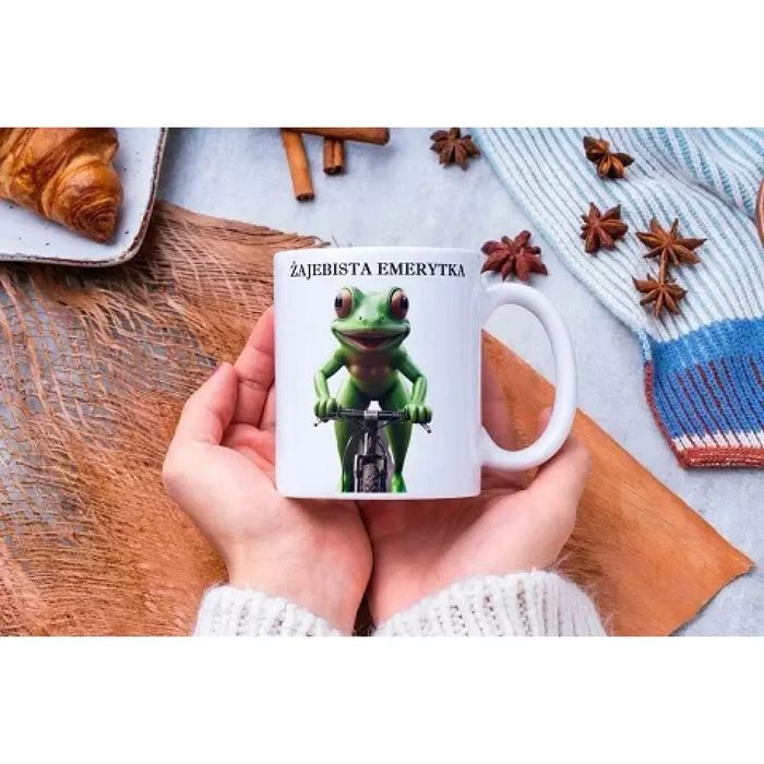 Kubek Prezent Żajebista Emerytka