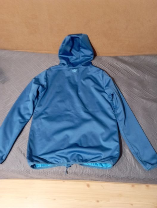 Kurtka Softshell 4f 164 niebieska