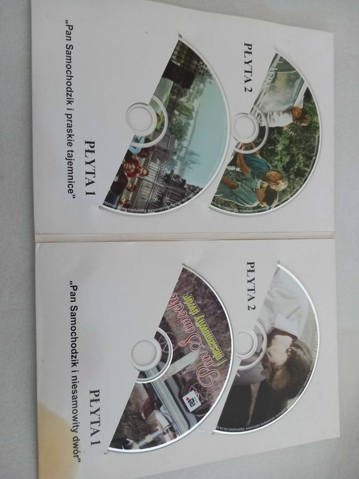 2 Filmy na VCD: "Pan Samochodzik i Niesamowity Dwór" + "Pan Samochodzik i Praskie Tajemnice"