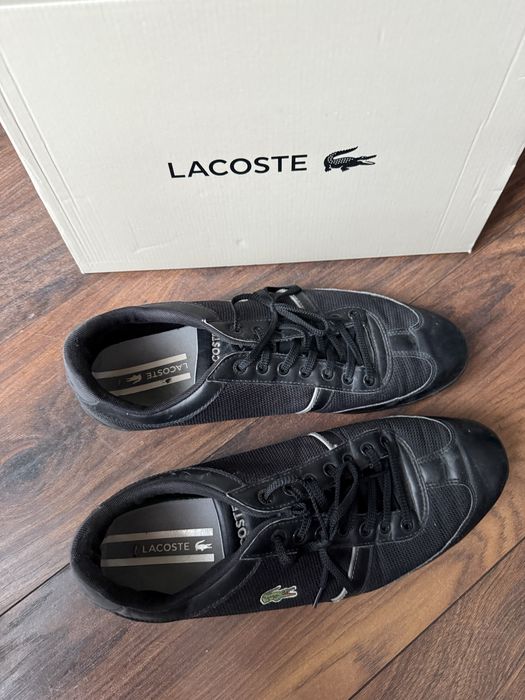 Lacoste buty meskie czarne