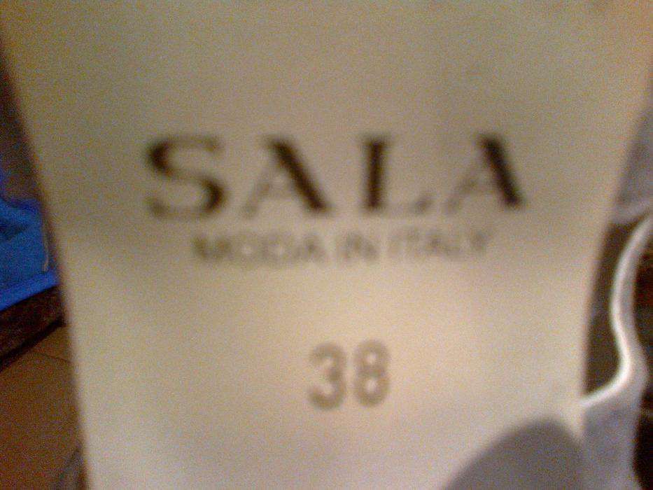 Sandały Szare wiązane na platformie