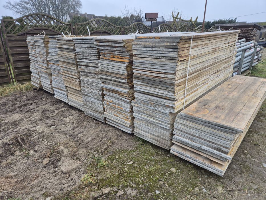 Stemple budowlane, podpory, szalunki, dzwigary, doki, plyta szalunkowa