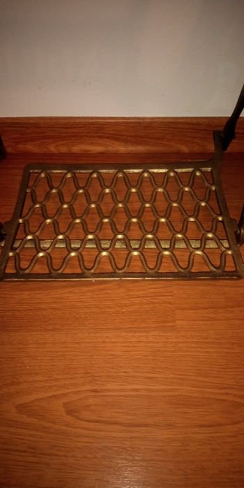 Mesa de vidro artesanal