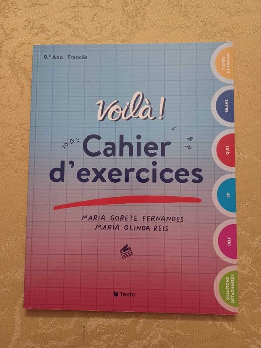Voilà! 9 - Francês 9º ano - Caderno  (NOVO)