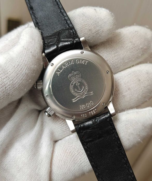 Чоловічий годинник Tompion (Graham) Automatic GMT Alarm 40.5mm Swiss