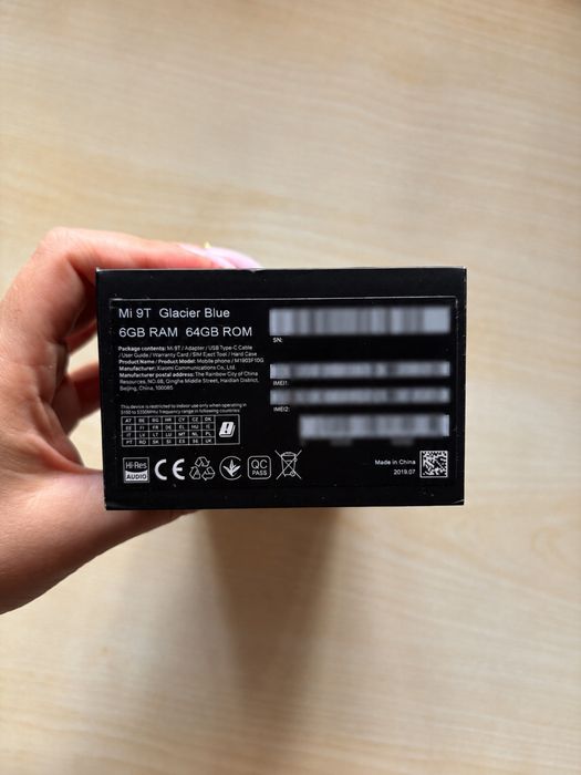 Xiaomi Mi 9T 6/64 GB Glacier Blue | З коробкою та документами