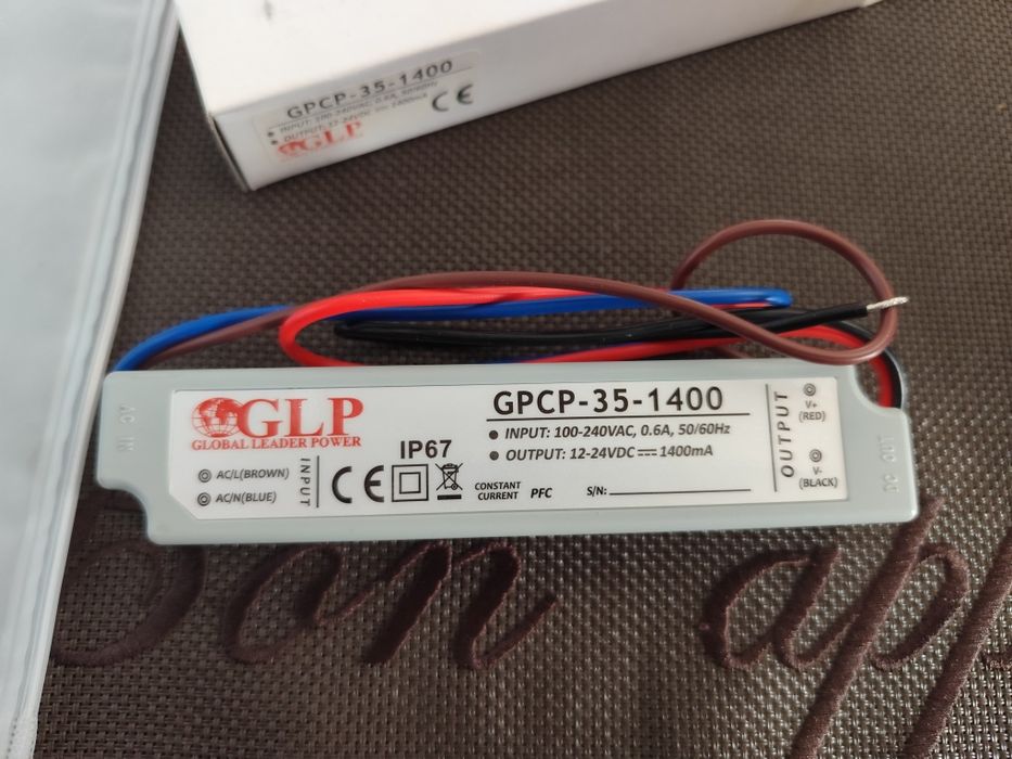 Witam. Zasilacz do LED