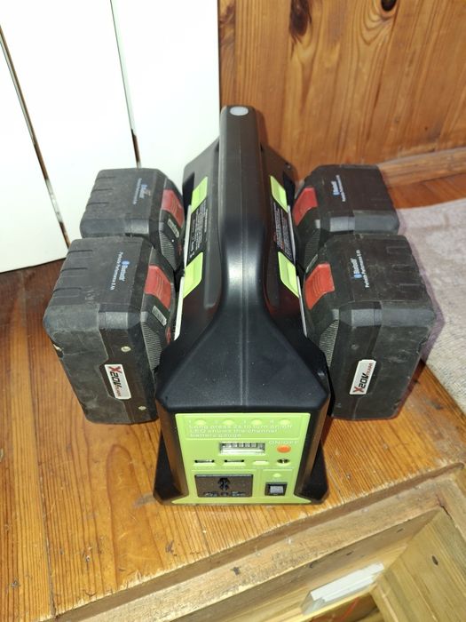 Портативная зарядная станция, инвертор с аккумуляторами Parkside