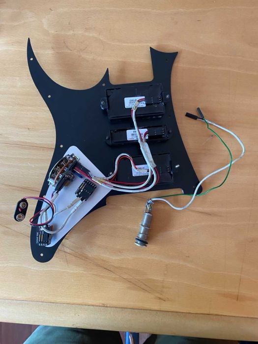 Ibanez RGR, set ESP Designs Pickups activos