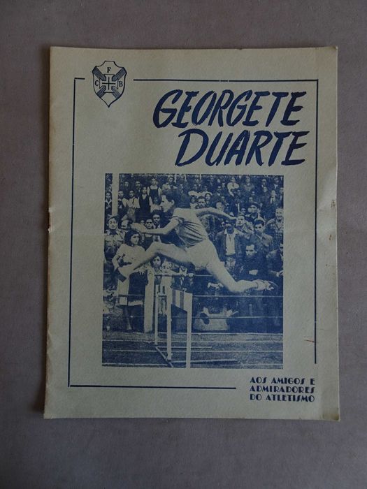 Revista F.C.B. Belenenses - Georgette Duarte - Atletismo