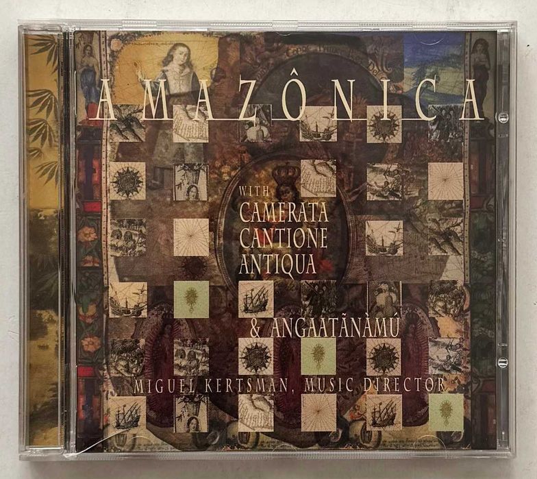 CD_AMAZÓNIA - with Camerata Cantione Antiqua & Angaatãnàmú. Muito estimado, como novo.