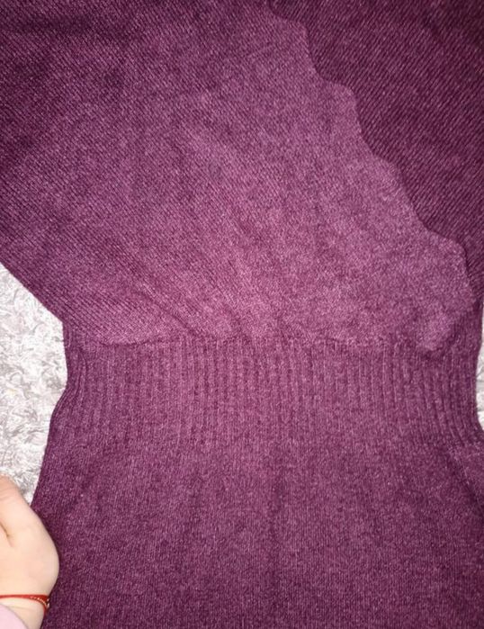 Тепла  приталена жіноча сукня із кешеміру