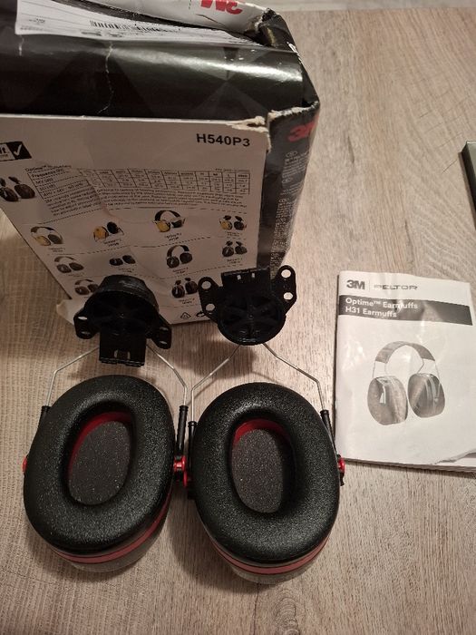 Nauszniki ochronne Peltor 3M Optime III nowe!