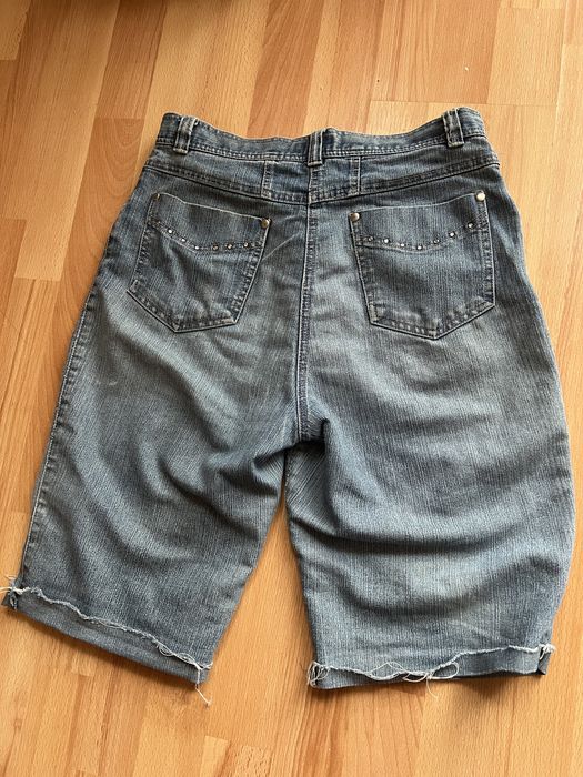 Spodenki jeansowe z bawełny