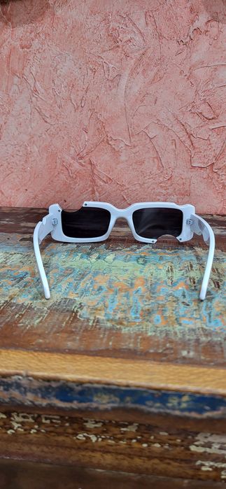 Off white białe okulary przeciwsłoneczne unisex damskie męskie