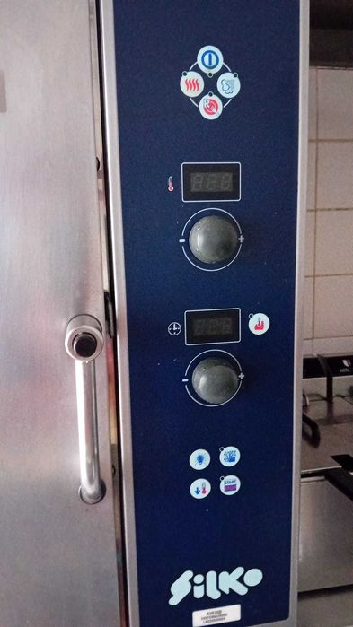 Forno Industrial 102X99X99 com Bancada Inox 100X100 + 70X80.