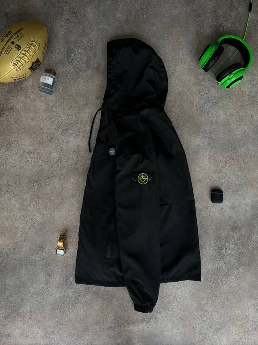 Stone Island wiatrowka kurtka SI wodoodporna XL/XXL patch patka logo