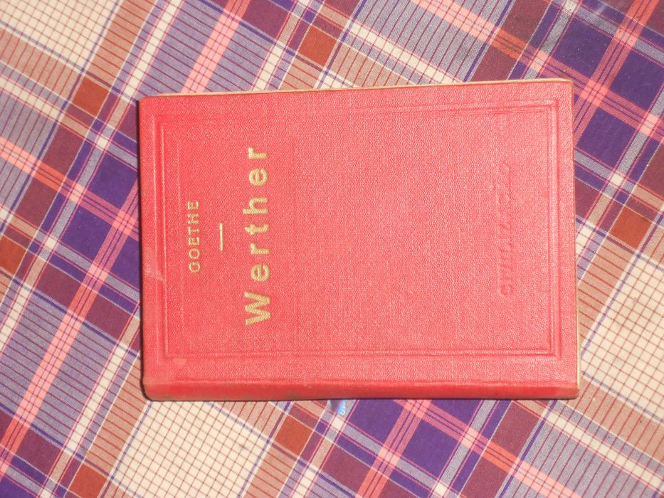 Livro antigo Werther - Goethe editora Civilizacao