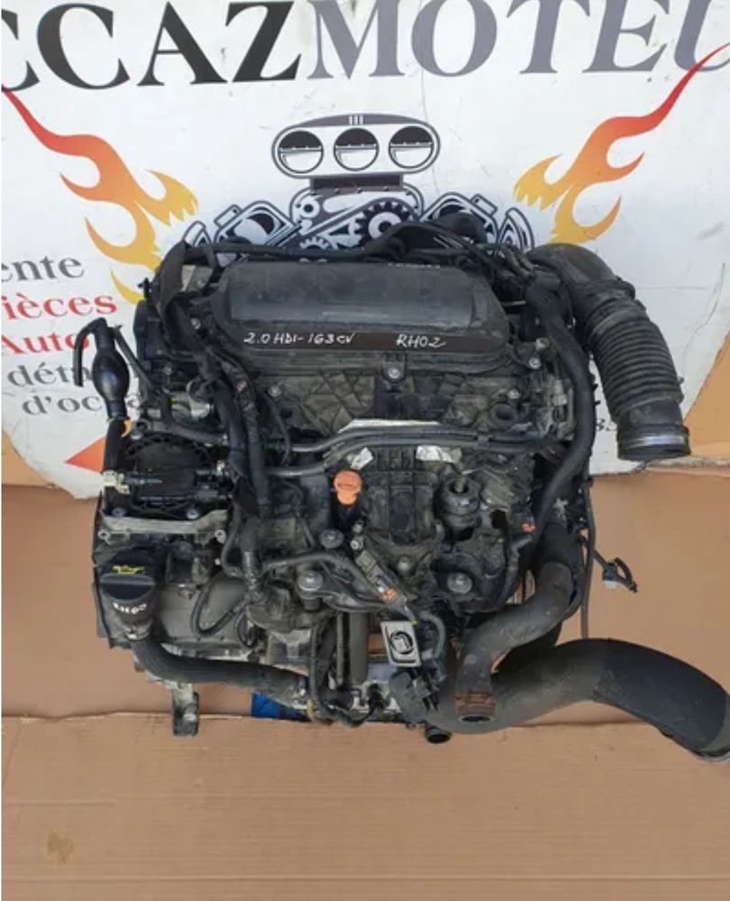 Motor Peugeot 3008 / RCZ / Expert 2.0 HDi 120cv – 163cv RH02 / DW10CTED4 com garantia