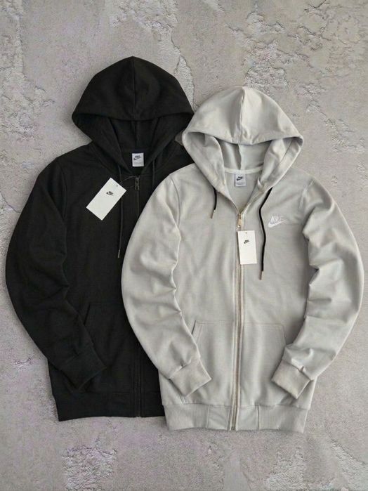 Зіп худі Nike унісекс S-7XL | Туреччина преміум якості! кофта найк з капюшоном