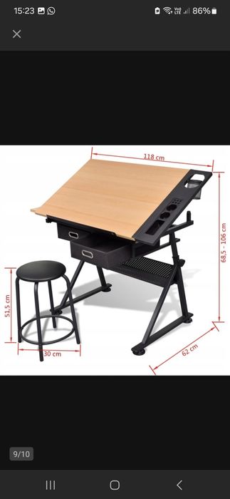 Stół kreślarski biurko super okazja
