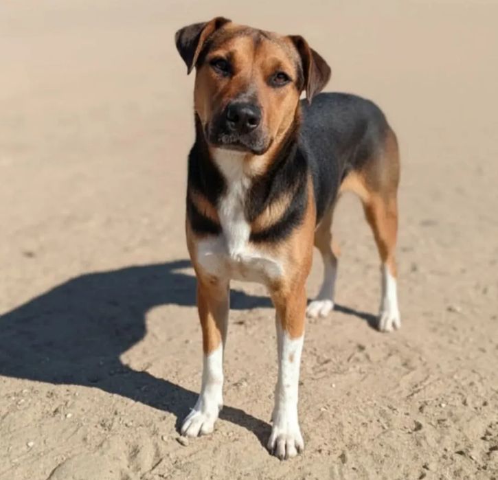 Patudo porte médio grande para adoção