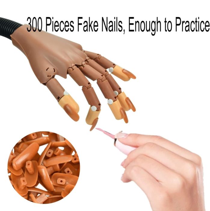 Mão de treino de Unhas (NOVO)