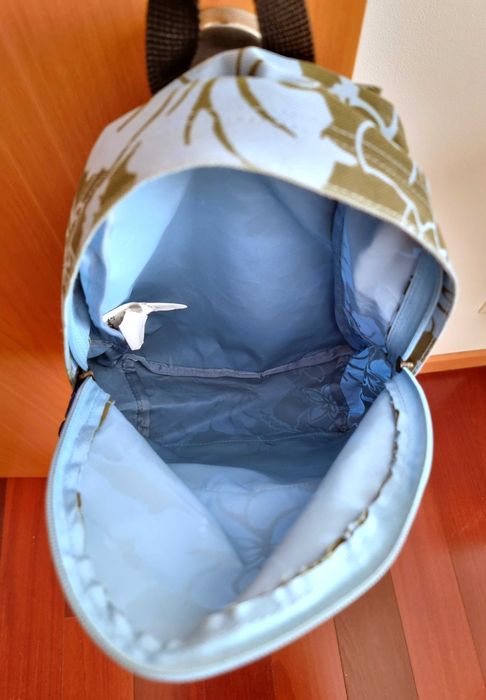 Mochila Billabong em verde seco e azul claro