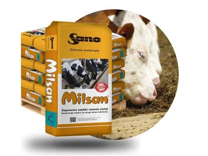 Mleko dla cieląt od 3 tygodnia życia MILSAN wysyłka