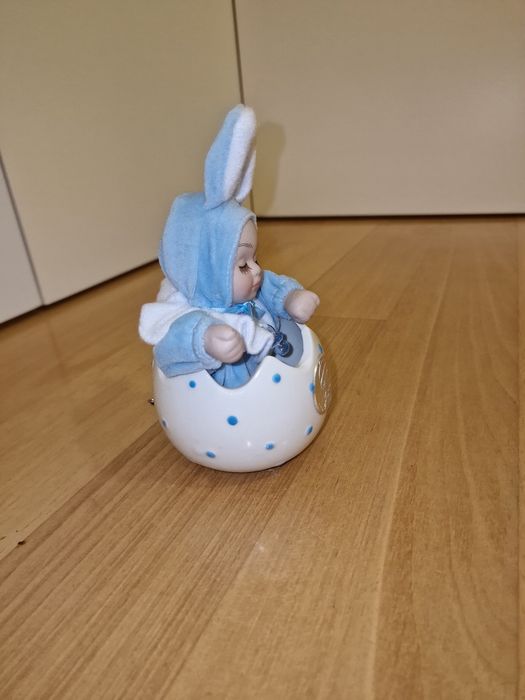 Caixa musical bibelot bebé menino