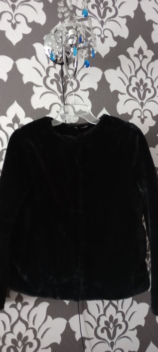 Kurtka futerko damska młodzieżowa H&M S nowa